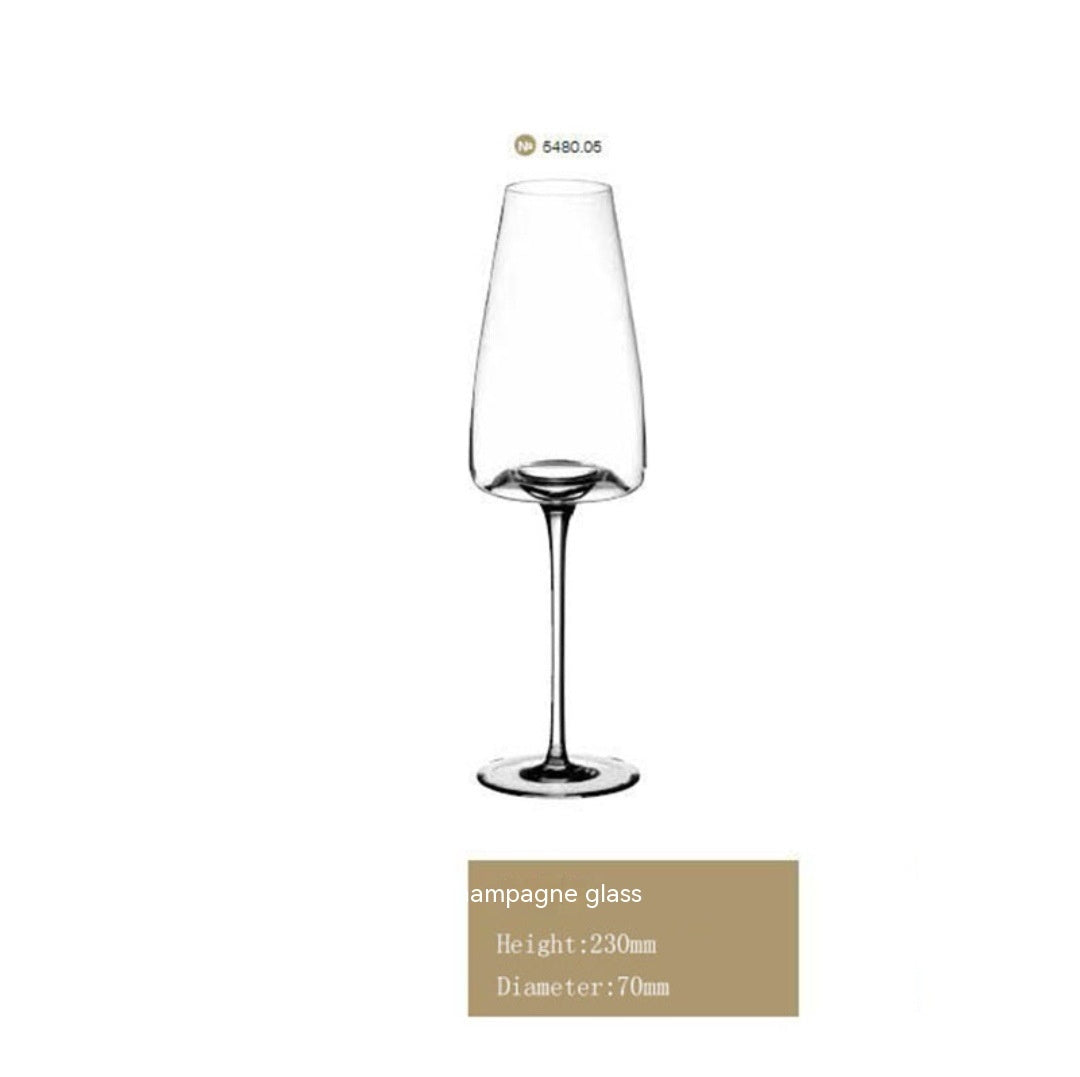 Super thin crystal glasses