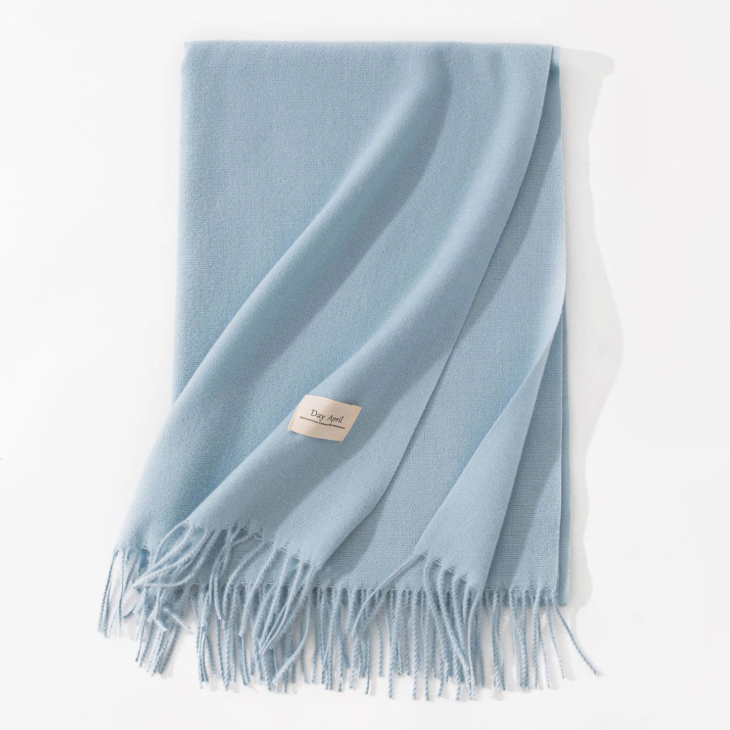 Elegant Scarf in Faux Cashmere – Warm & Stylish with Fringes