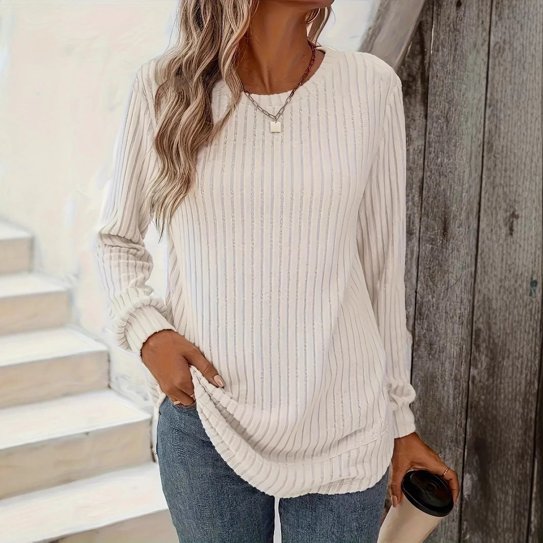 Loose Crew Neck Top
