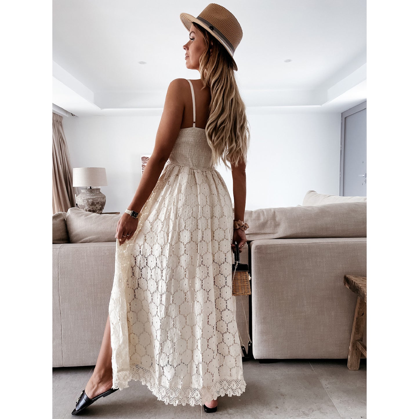 “Laced & Loaded” – The Lace Jumpsuit That’s All About Power & Pretty