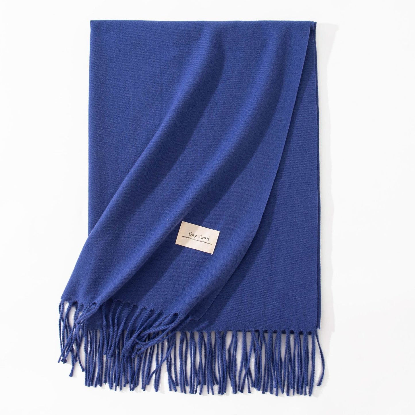 Elegant Scarf in Faux Cashmere – Warm & Stylish with Fringes
