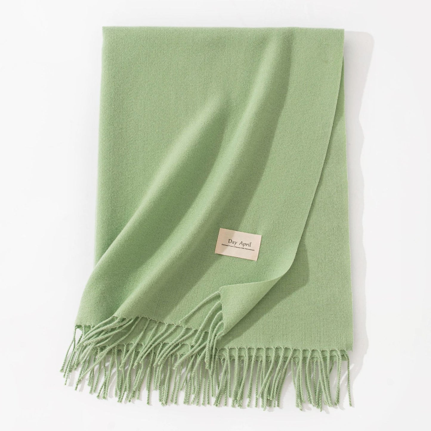 Elegant Scarf in Faux Cashmere – Warm & Stylish with Fringes