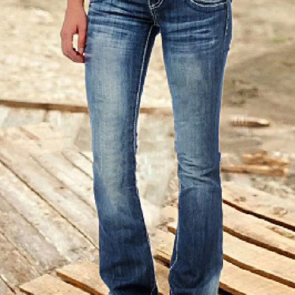 “Flare Factor” – The Low Waist Jeans That Bring the Drama (Subtly)