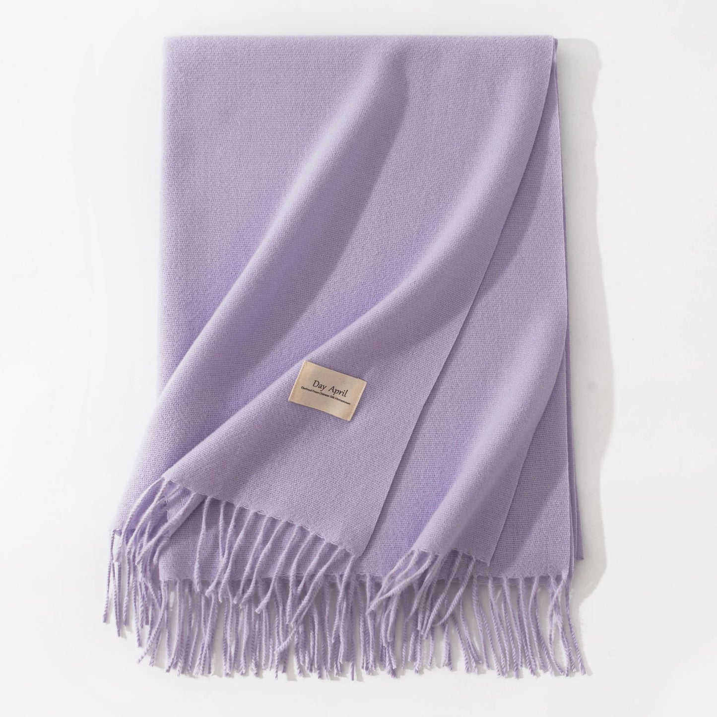 Elegant Scarf in Faux Cashmere – Warm & Stylish with Fringes