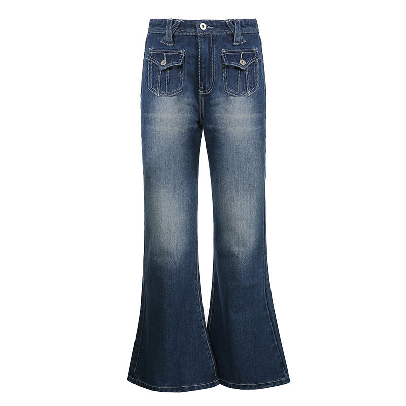 “True Blue” – The Low Waist Slim Jeans with a Straight-Up Fit