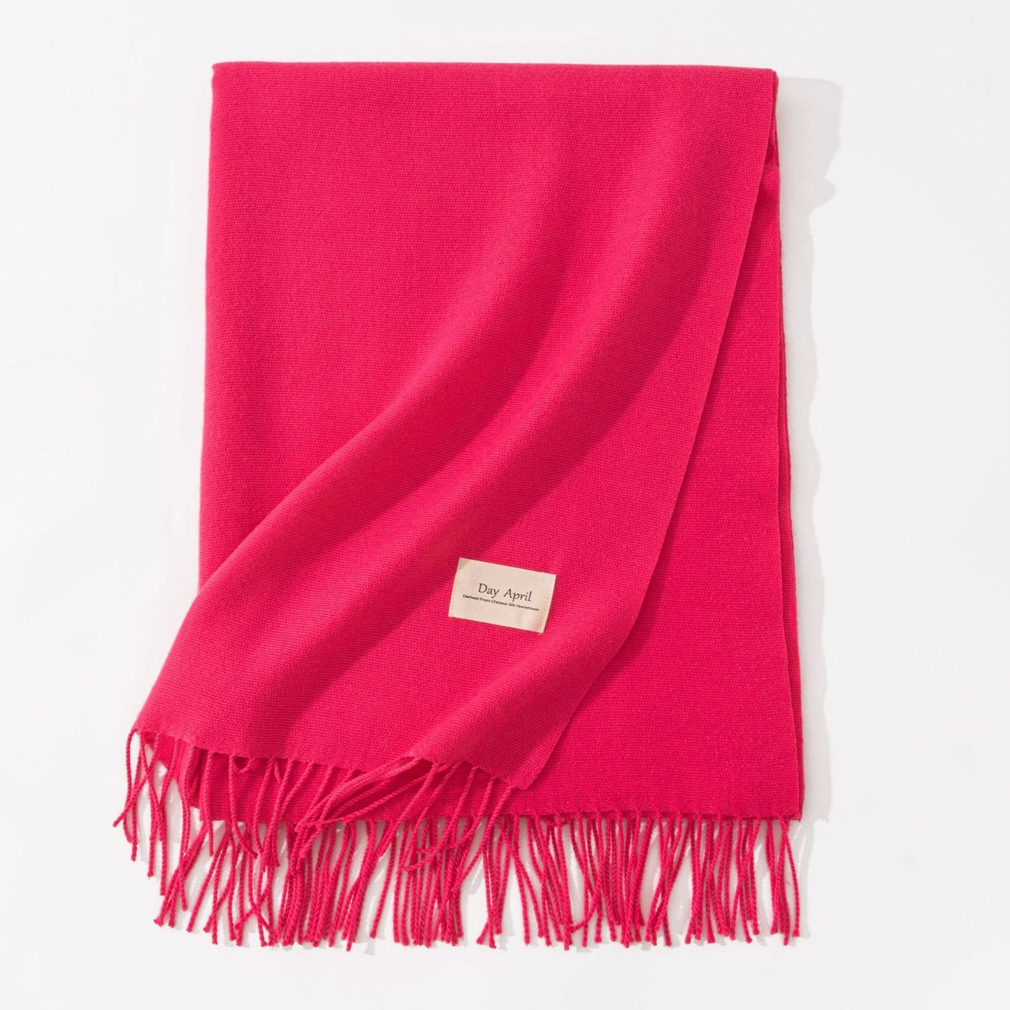 Elegant Scarf in Faux Cashmere – Warm & Stylish with Fringes