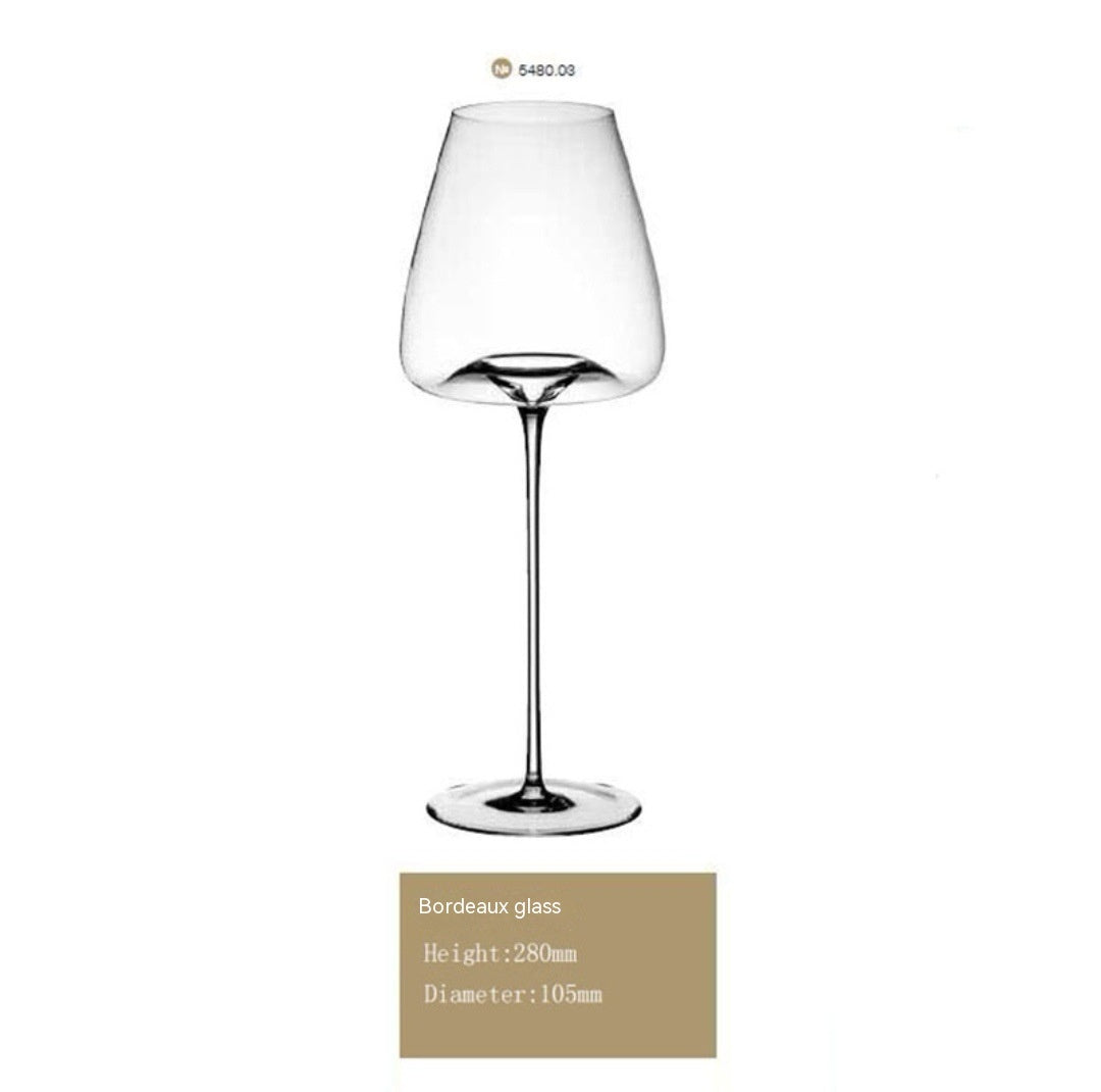 Super thin crystal glasses