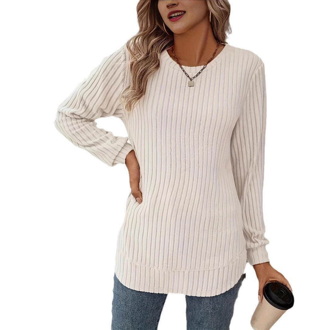 Loose Crew Neck Top