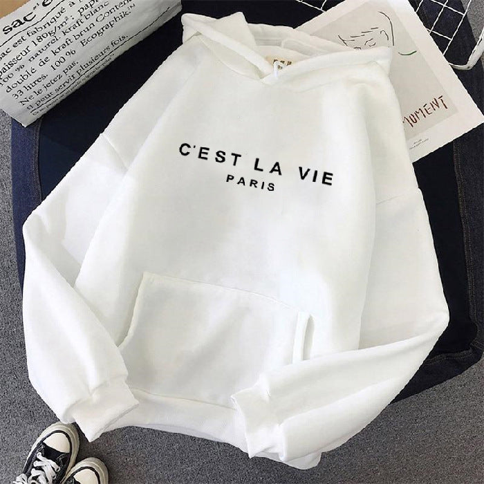 Women's hoodie C'EST LA VIE