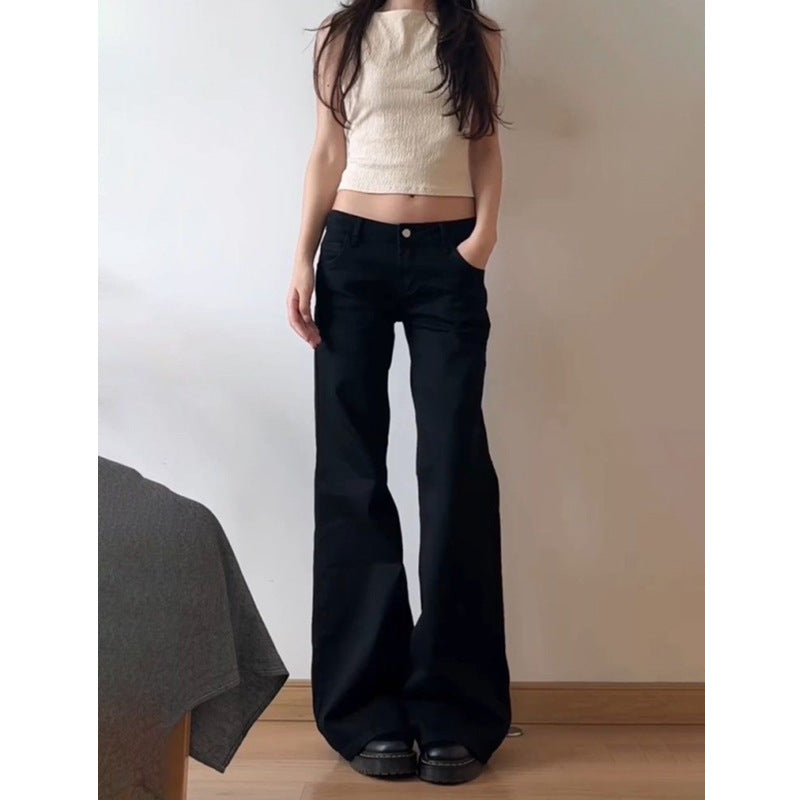 “Low Key Luxe” – The Bootcut Pants with Buttoned-Up Attitude
