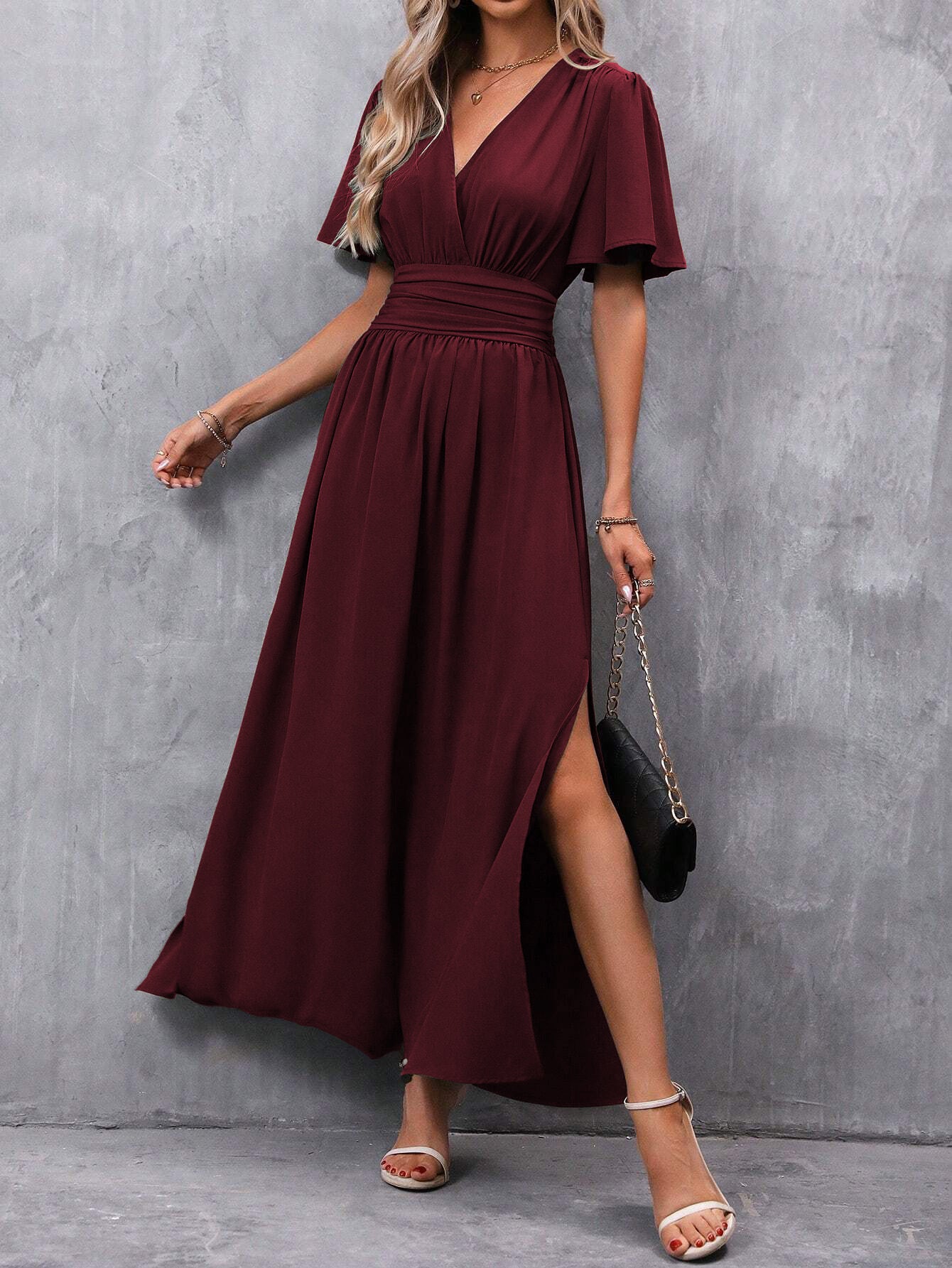 “Curve Appeal” – The A-Line Dress with Effortless Elegance