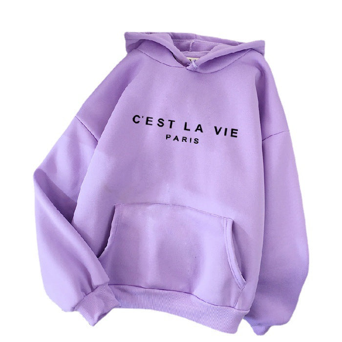 Women's hoodie C'EST LA VIE