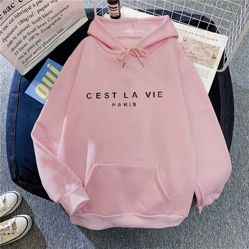 Women's hoodie C'EST LA VIE