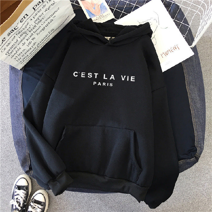 Women's hoodie C'EST LA VIE