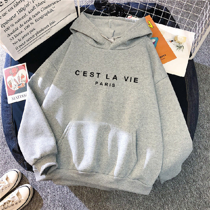 Women's hoodie C'EST LA VIE