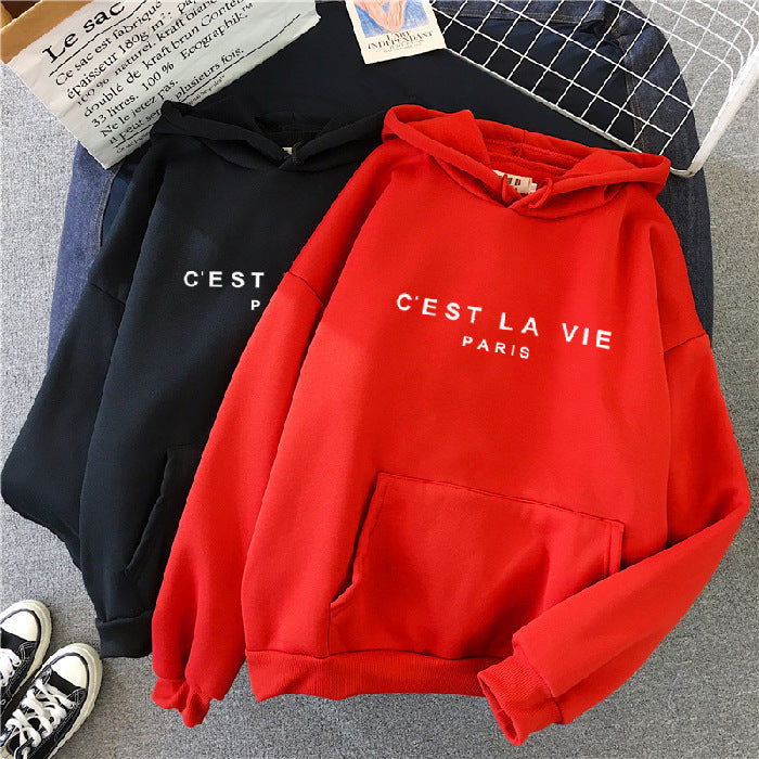 Women's hoodie C'EST LA VIE