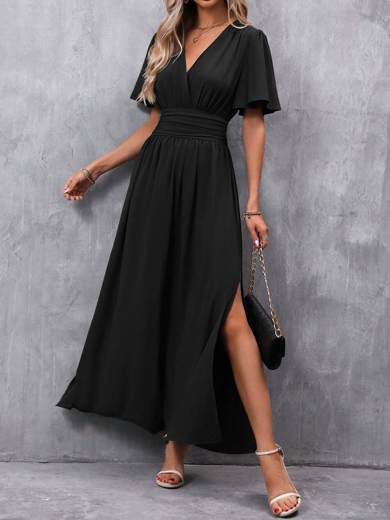 “Curve Appeal” – The A-Line Dress with Effortless Elegance