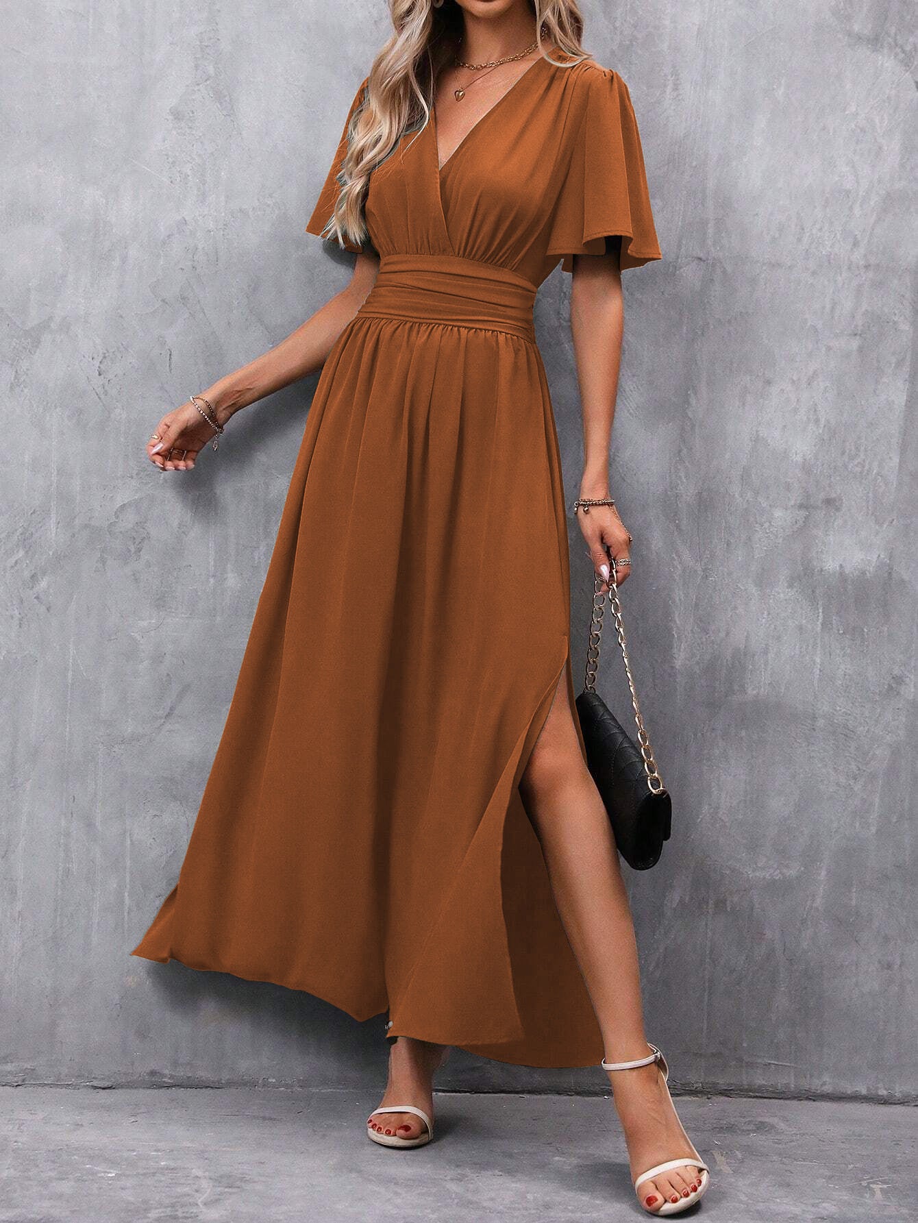 “Curve Appeal” – The A-Line Dress with Effortless Elegance