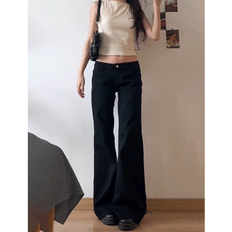 “Low Key Luxe” – The Bootcut Pants with Buttoned-Up Attitude