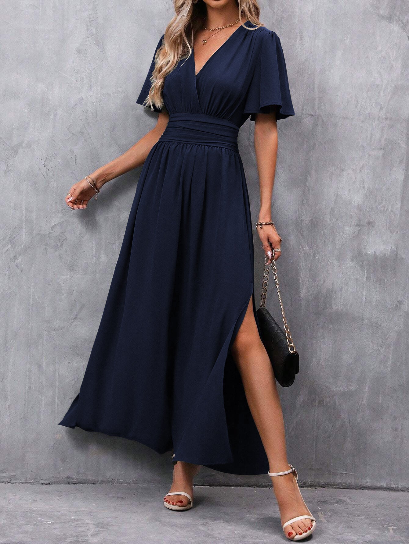 “Curve Appeal” – The A-Line Dress with Effortless Elegance
