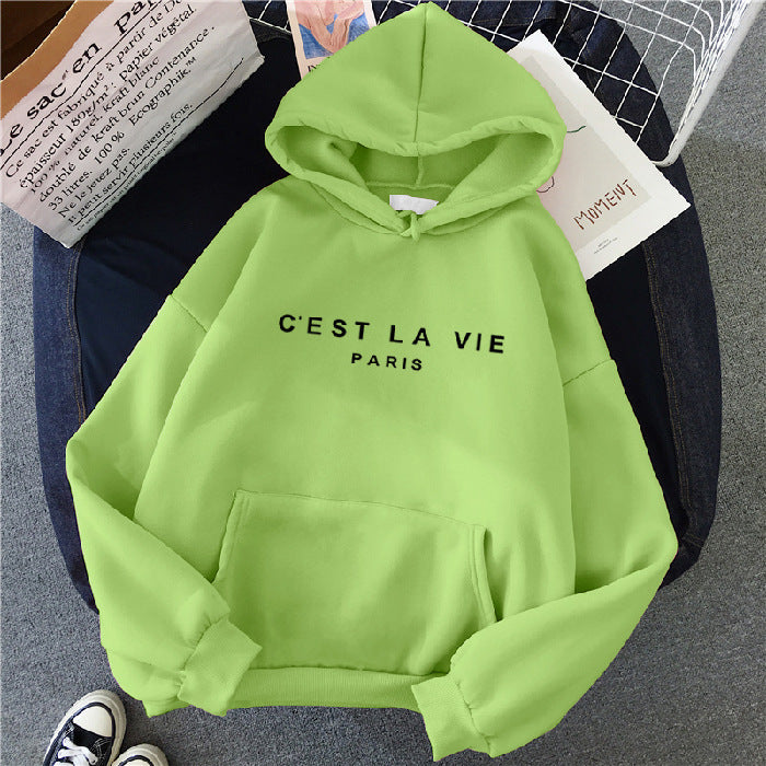 Women's hoodie C'EST LA VIE