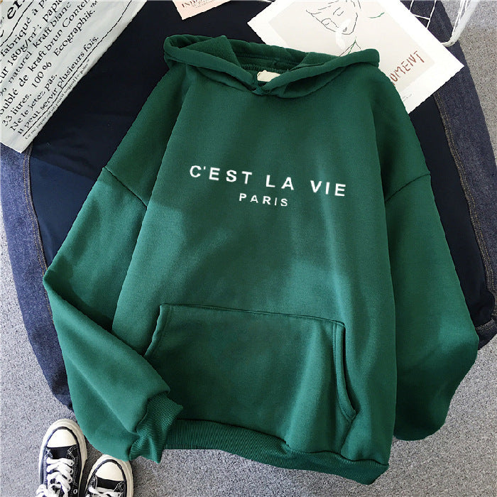 Women's hoodie C'EST LA VIE
