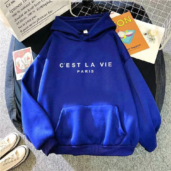 Women's hoodie C'EST LA VIE