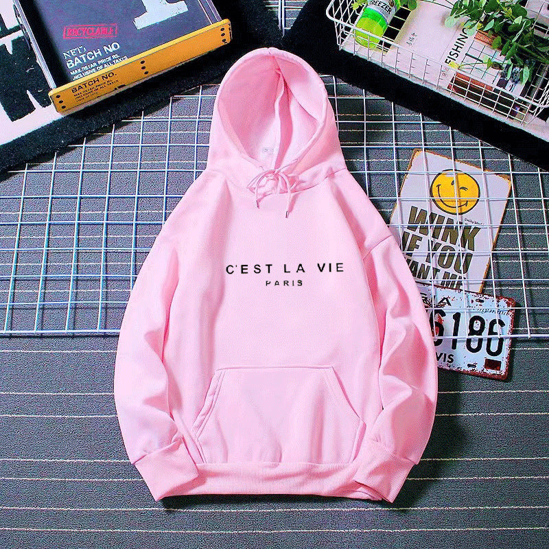 Women's hoodie C'EST LA VIE