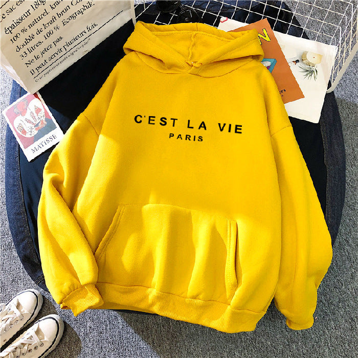 Women's hoodie C'EST LA VIE