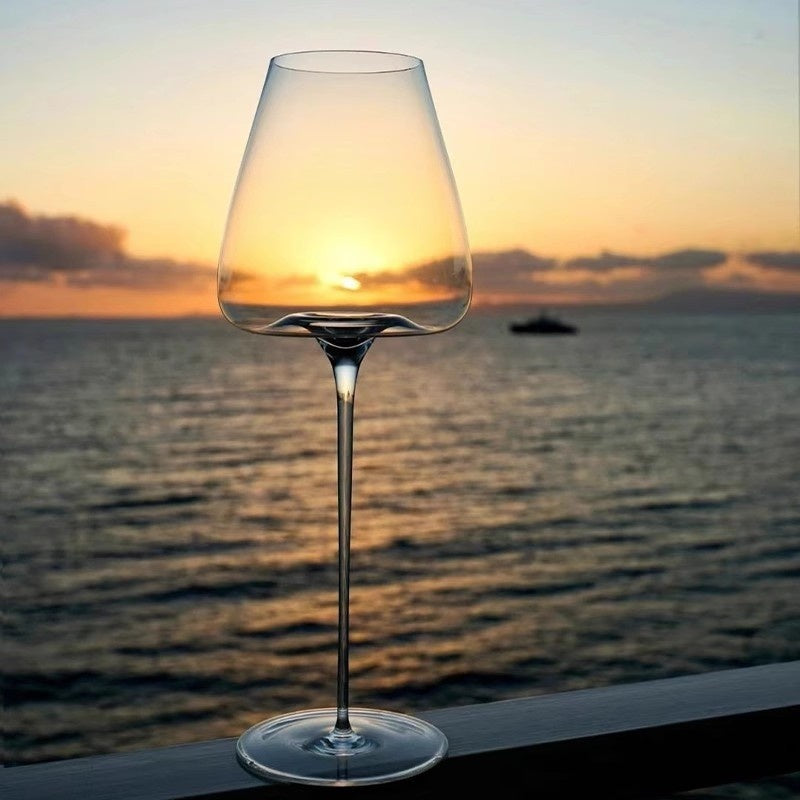 Super thin crystal glasses