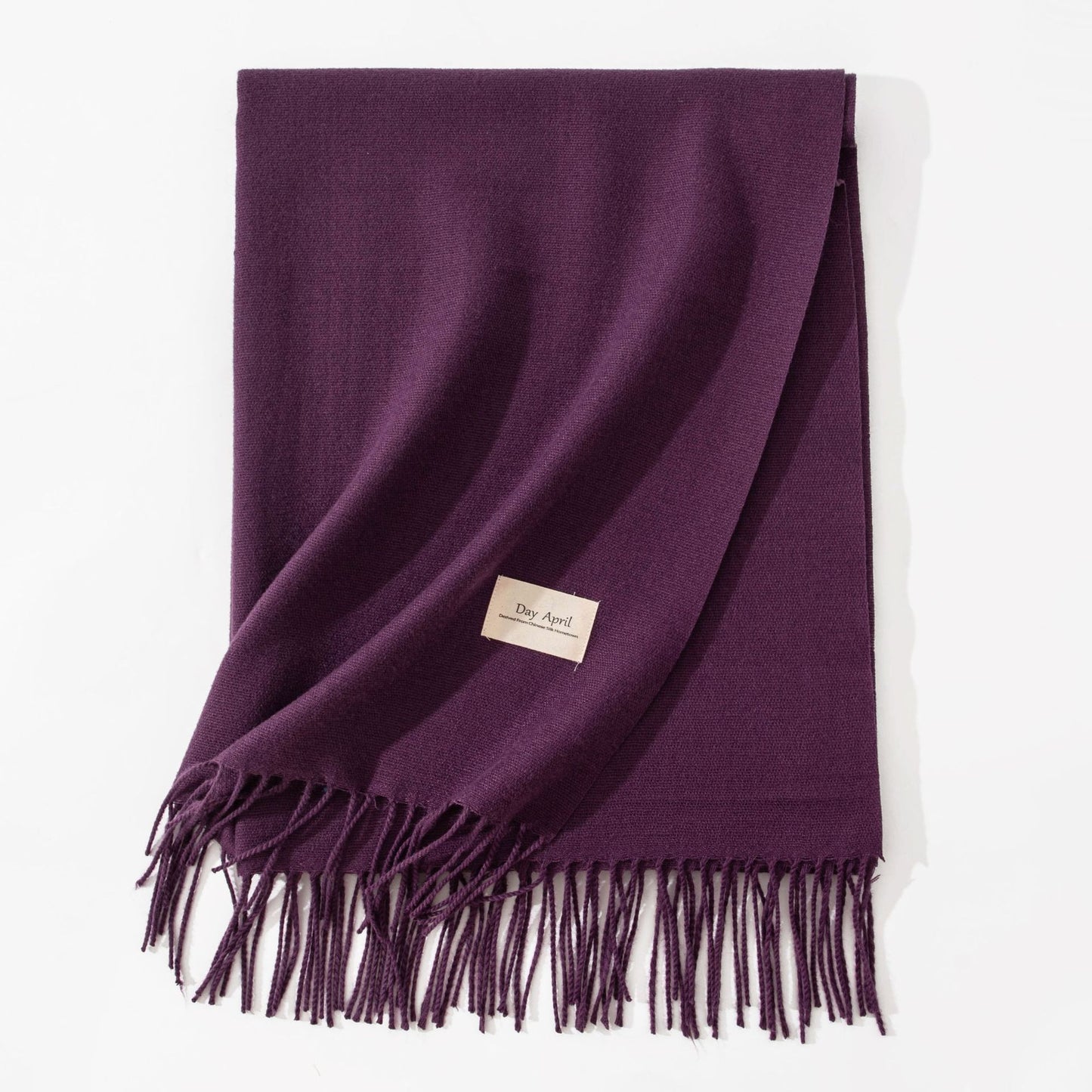 Elegant Scarf in Faux Cashmere – Warm & Stylish with Fringes
