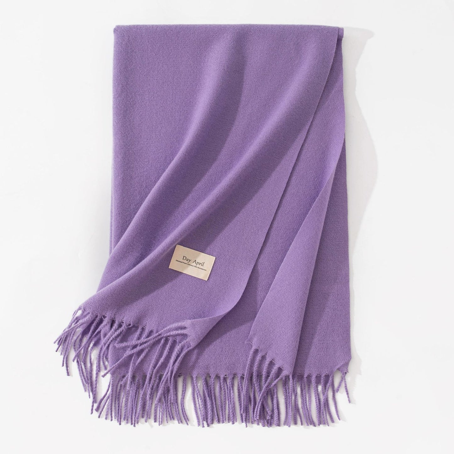 Elegant Scarf in Faux Cashmere – Warm & Stylish with Fringes
