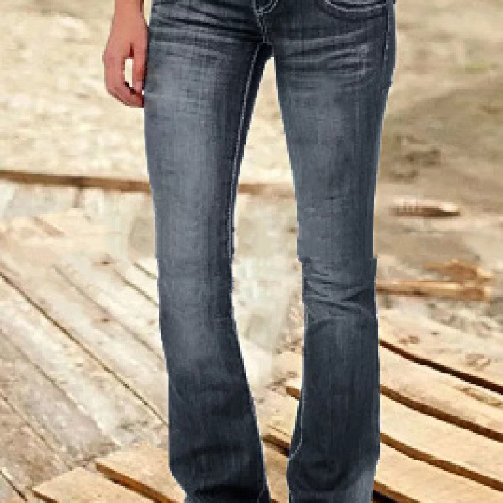 “Flare Factor” – The Low Waist Jeans That Bring the Drama (Subtly)