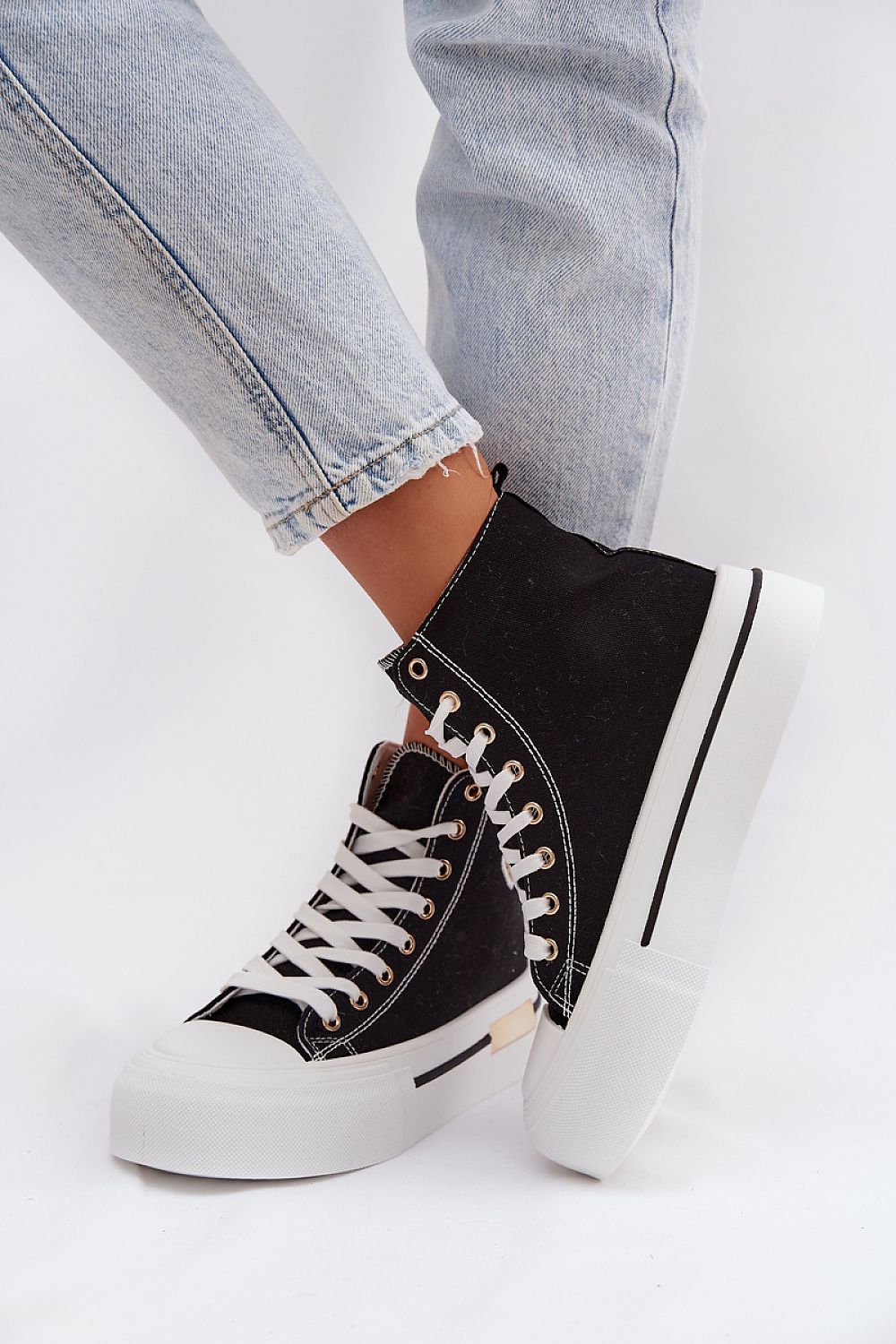 Platform sneakers model 223602 Step in style