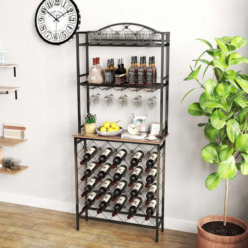 Wine rack multifunctional