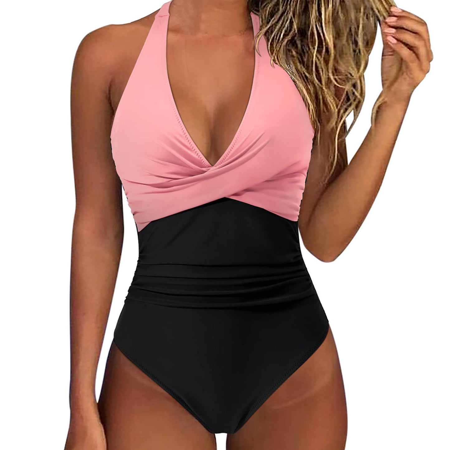 “Tied & Tanned” – The Backless Lace-Up Swimsuit That Does the Most