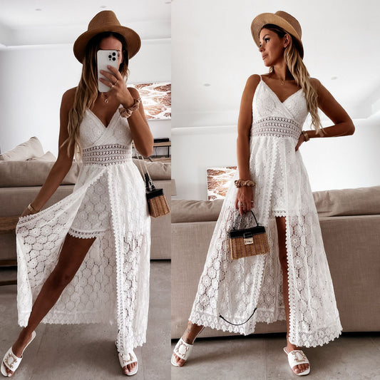 “Laced & Loaded” – The Lace Jumpsuit That’s All About Power & Pretty