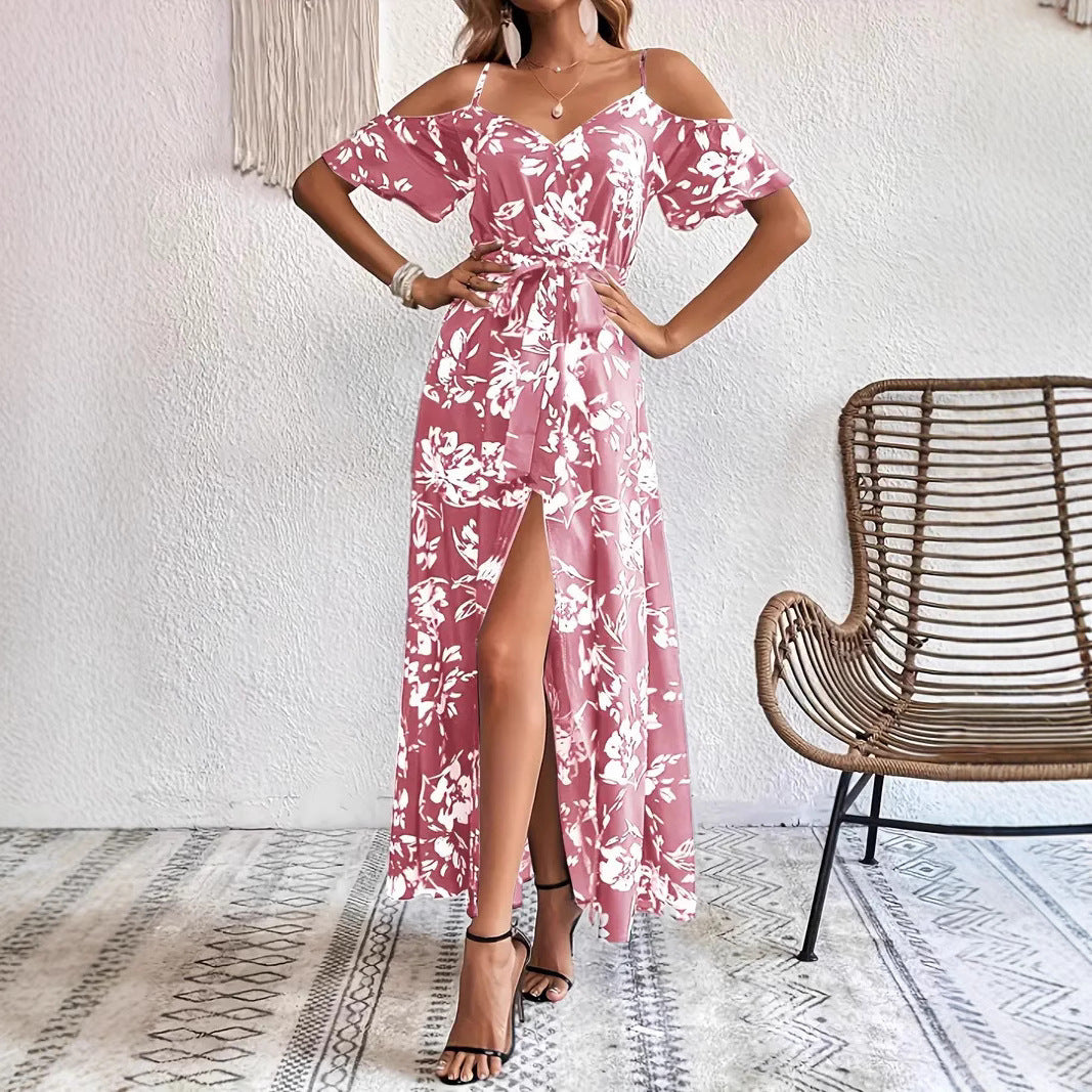 “Bloom Babe” – The Floral A-Line Dress for Everyday Magic