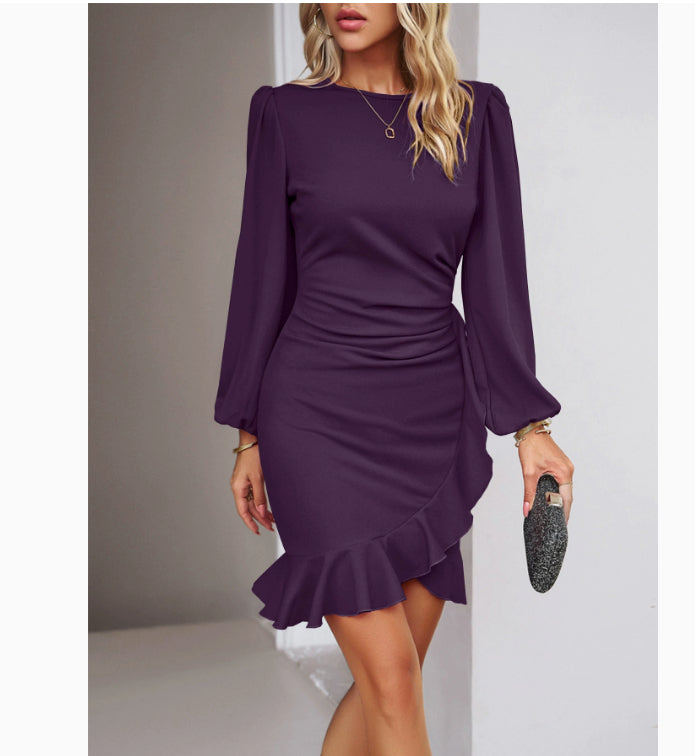 Elegant Bodycon Midiklänning