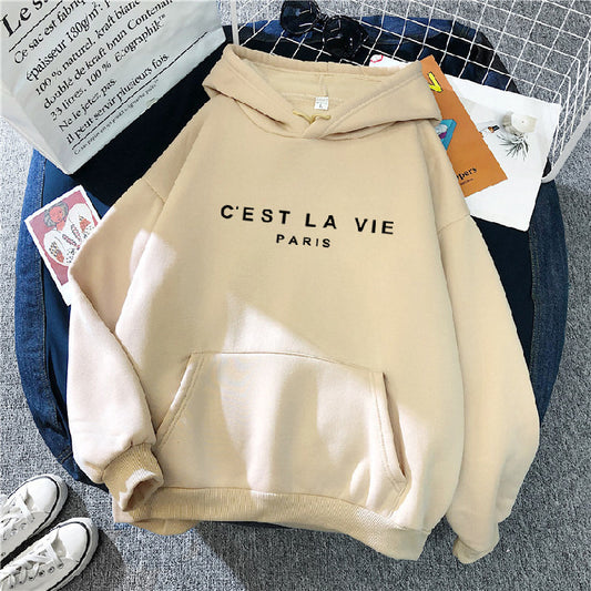 Women's hoodie C'EST LA VIE