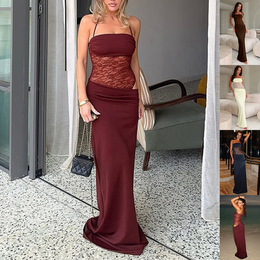 “Slip Into It” – The Sexy Suspender Maxi Made to Wow