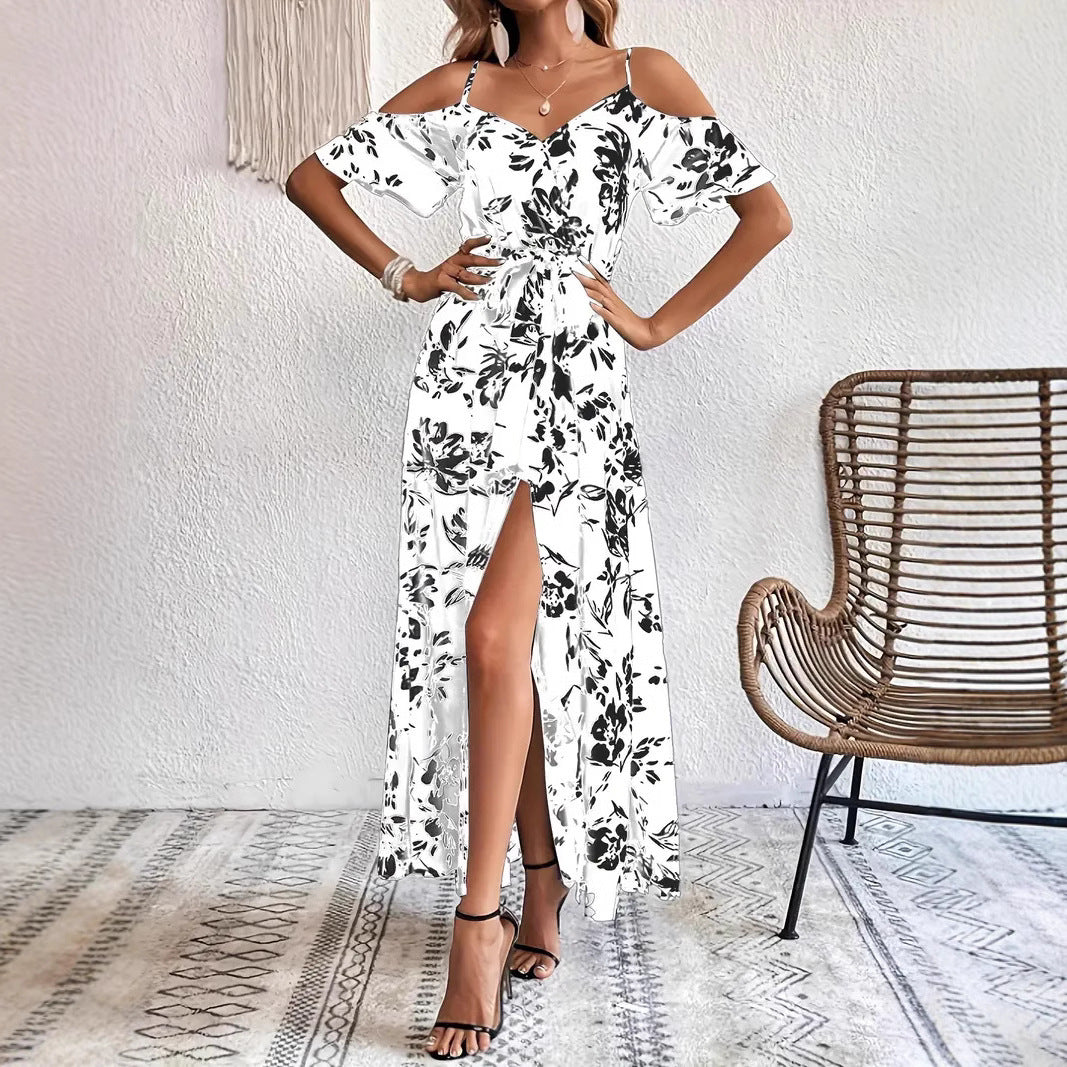 “Bloom Babe” – The Floral A-Line Dress for Everyday Magic