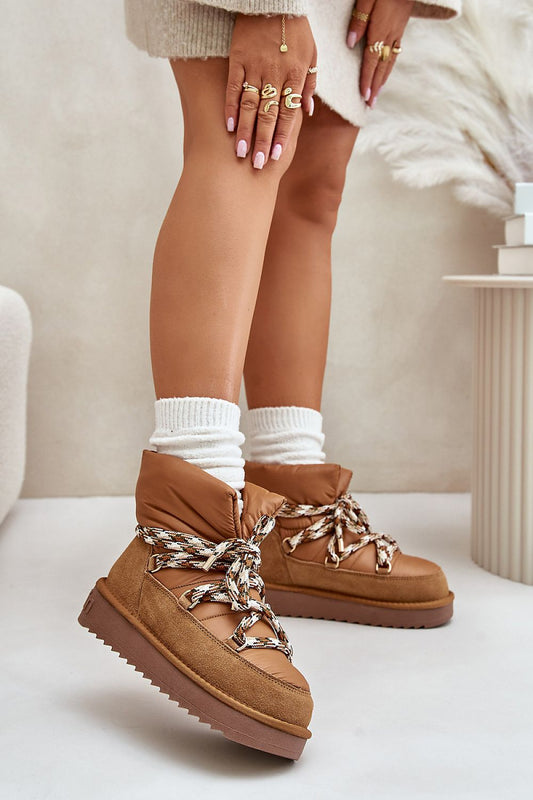  Snow boots model 202208 Step in style 