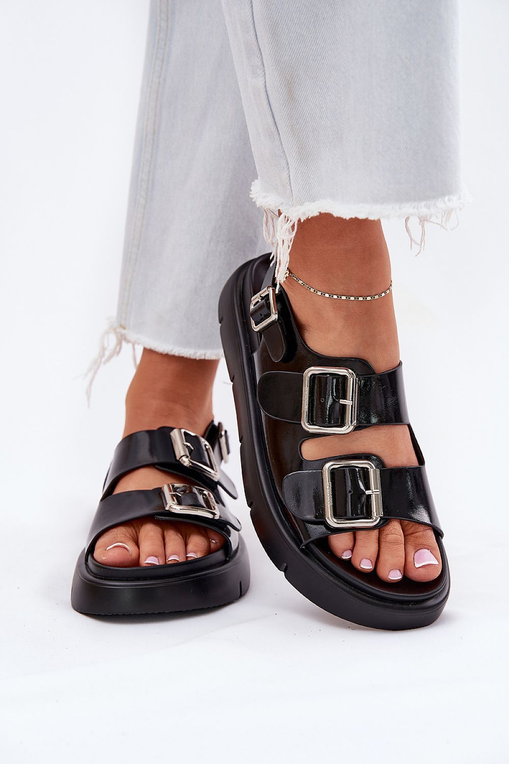  Platform sandals model 213464 Step in style 